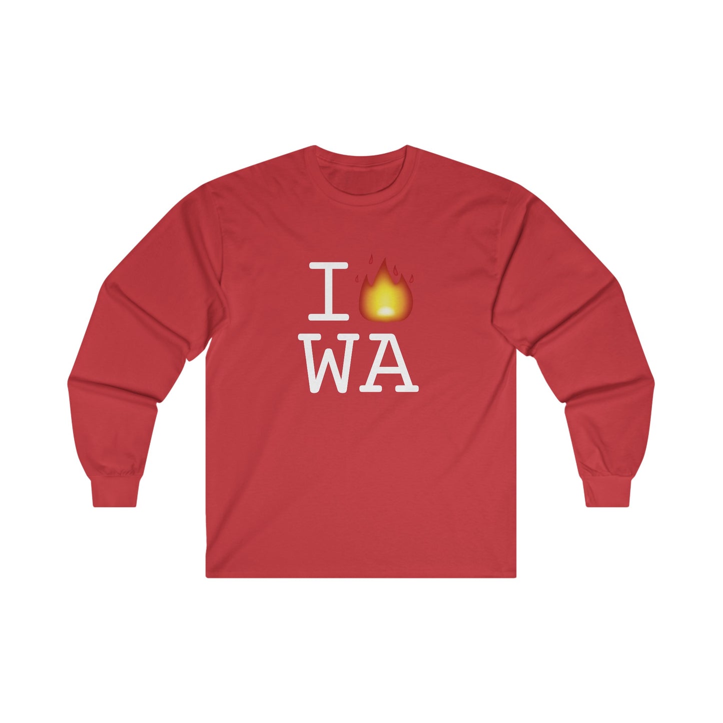 "I've got Fire for Washington" Long Sleeve Shirt