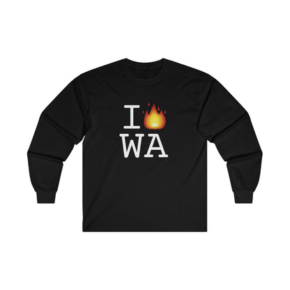 "I've got Fire for Washington" Long Sleeve Shirt