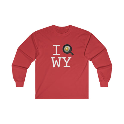 "I Cook in Wyoming" Long Sleeve Shirt