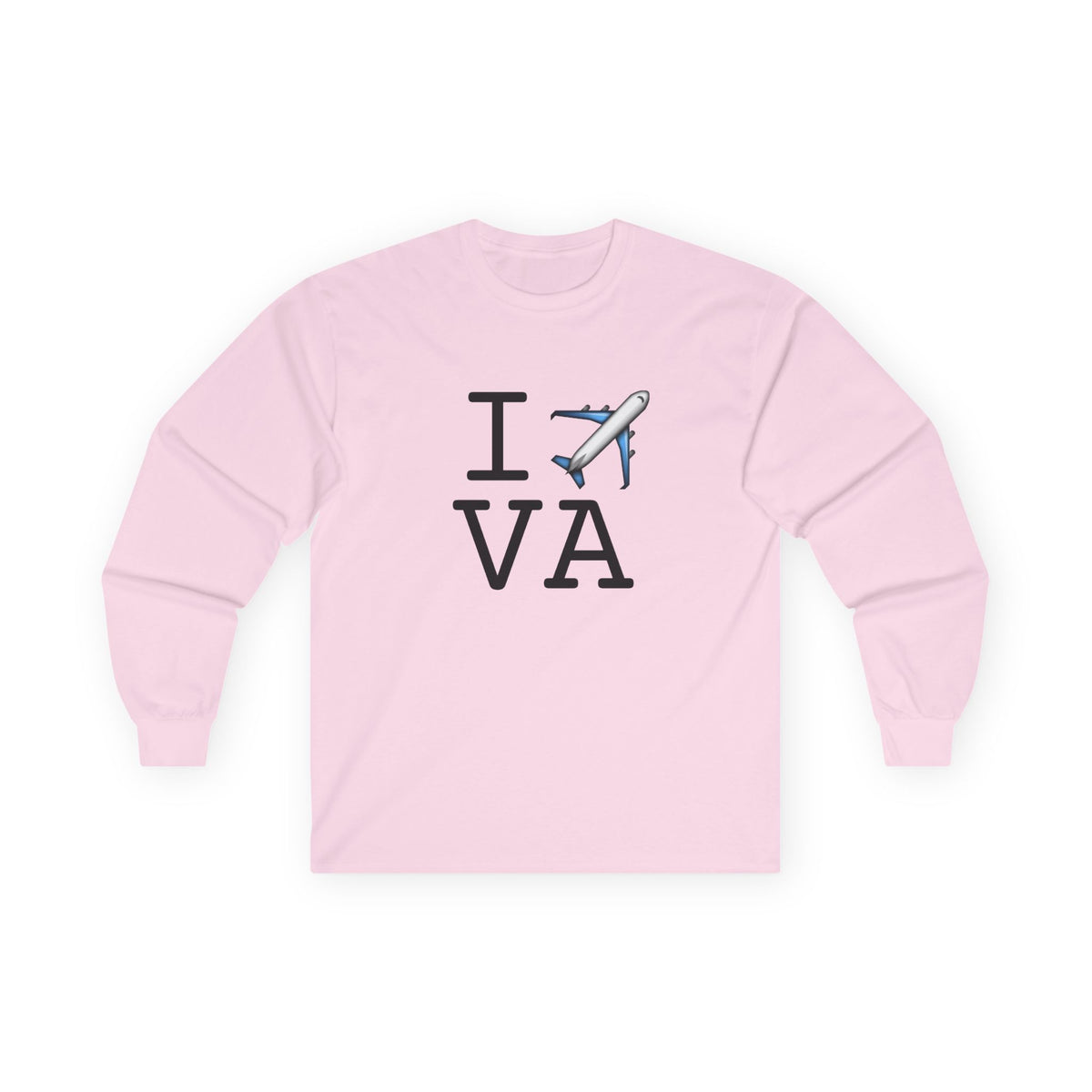 "I Fly Over Virginia" Long Sleeve Shirt
