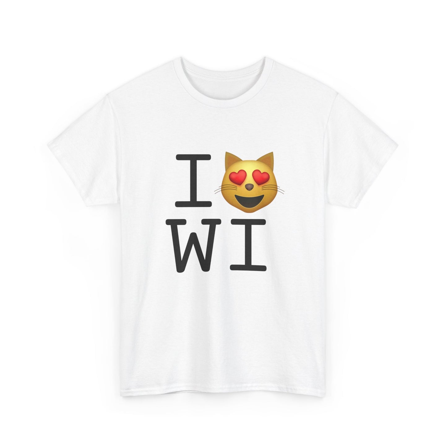 "I'm a Cat that Loves Wisconsin" Tee