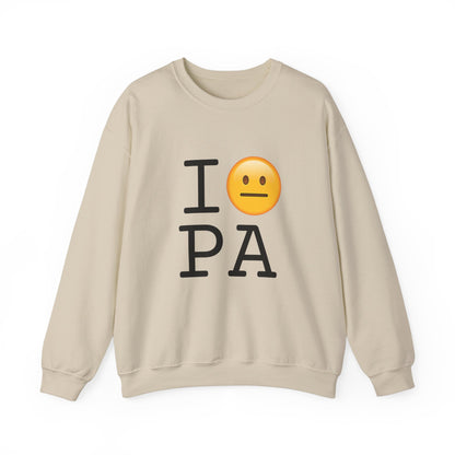 "I'm Neutral About Pennsylvania" Sweatshirt