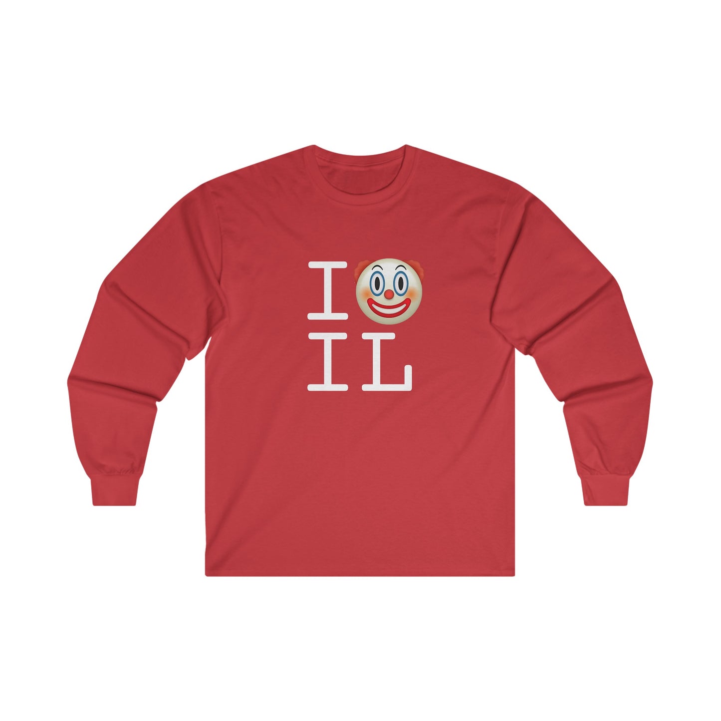 "I Clown on Illinois" Long Sleeve Shirt