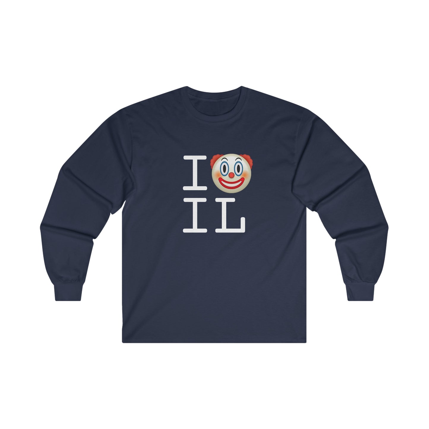 "I Clown on Illinois" Long Sleeve Shirt