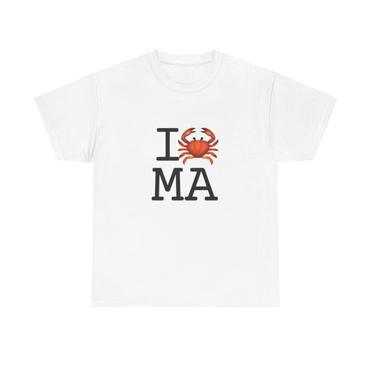 "I Crab Massachusetts" Tee