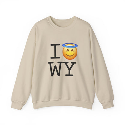 "I'm an Angel in Wyoming" Sweatshirt