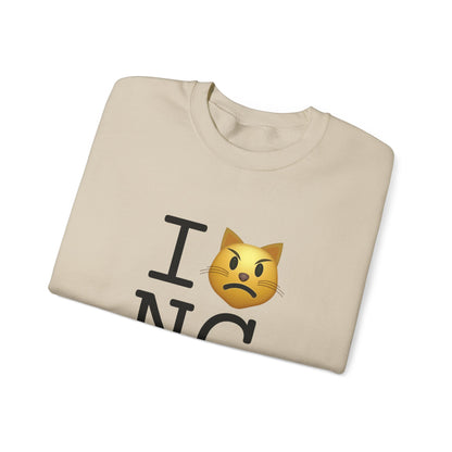 "I'm a Pouting Cat about North Carolina" Sweatshirt