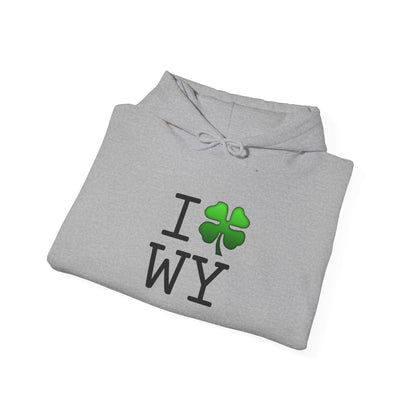 "I'm Lucky (Clover) in Wyoming" Hoodie