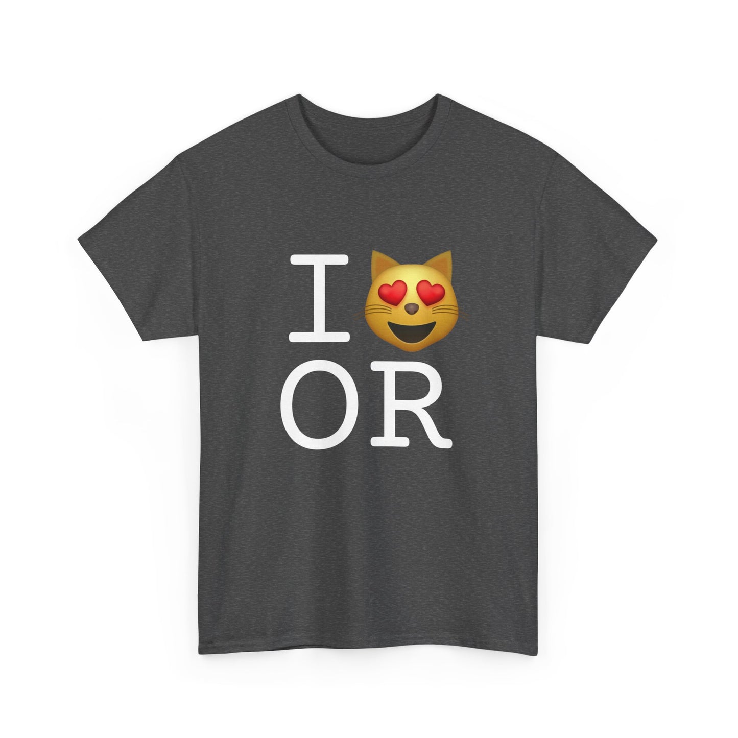 "I'm a Cat that Loves Oregon" Tee