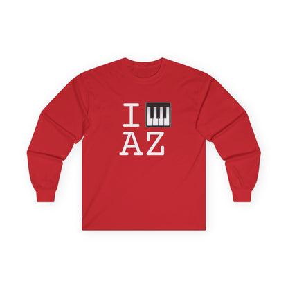 "I Piano Arizona" Long Sleeve Shirt