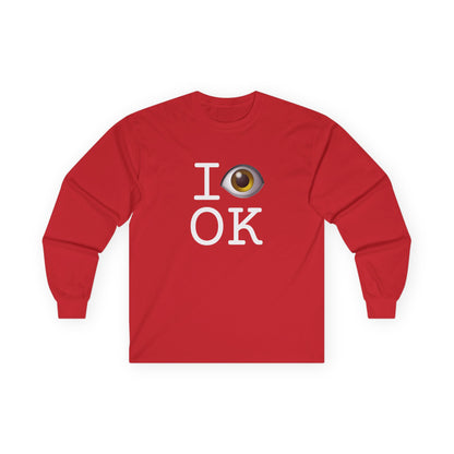 "I See (Eye) Oklahoma" Long Sleeve Shirt