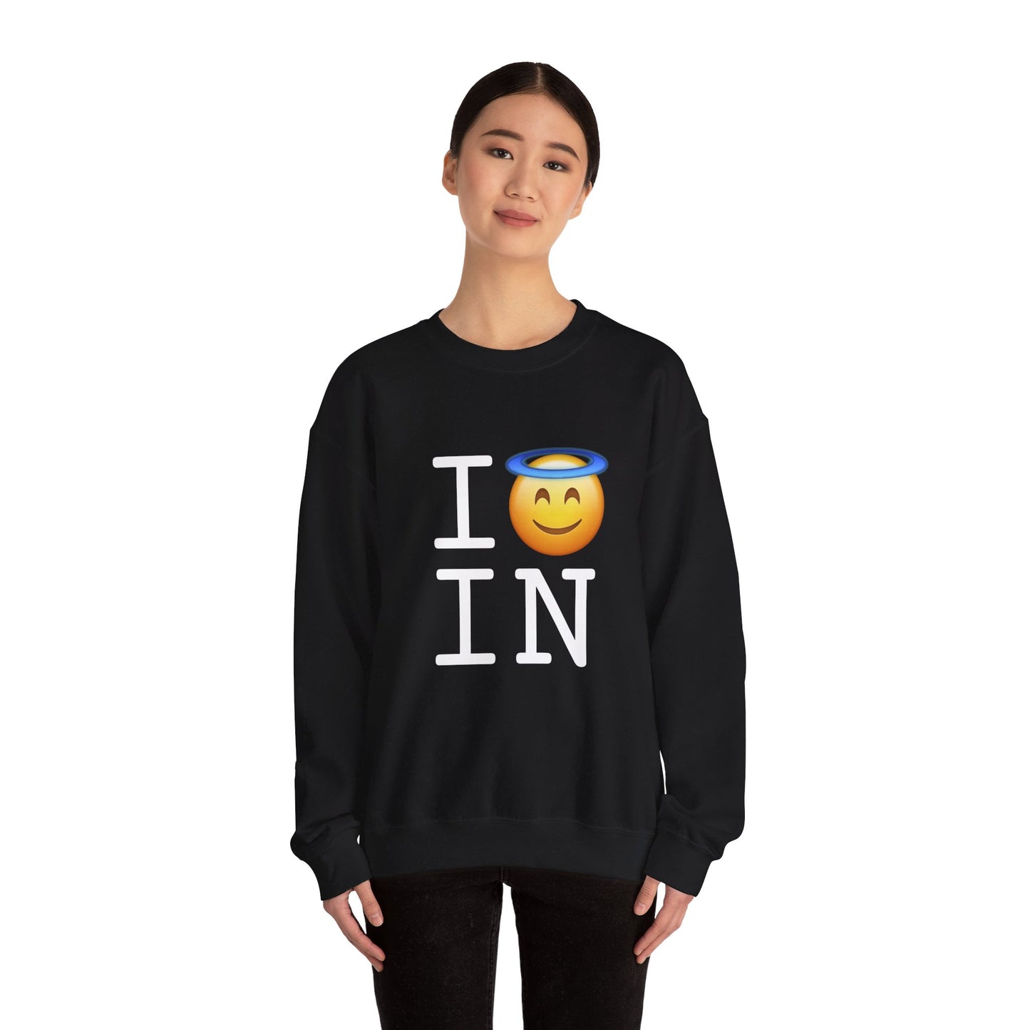 "I'm an Angel in Indiana" Sweatshirt