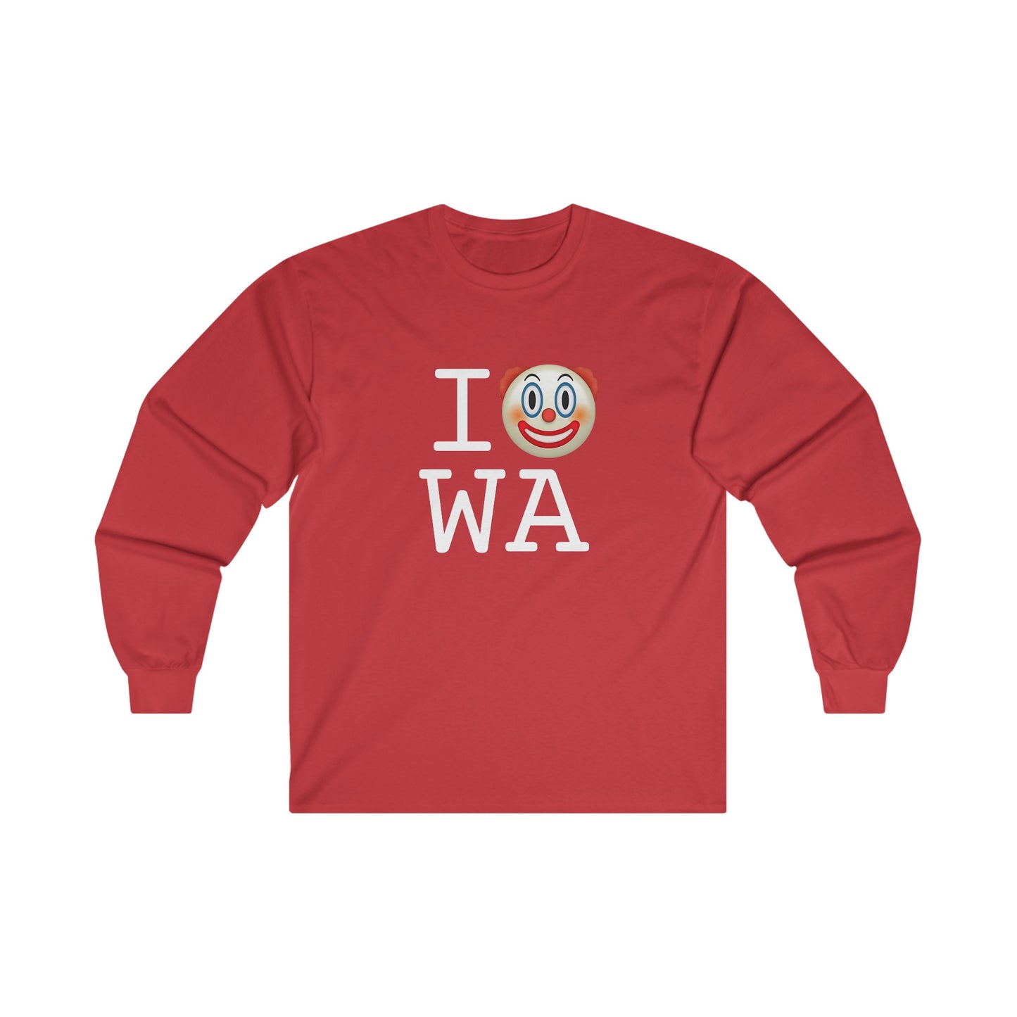 "I Clown on Washington" Long Sleeve Shirt
