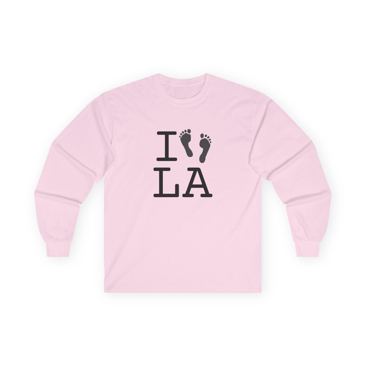 "I leave Footsteps in Louisiana" Long Sleeve Shirt