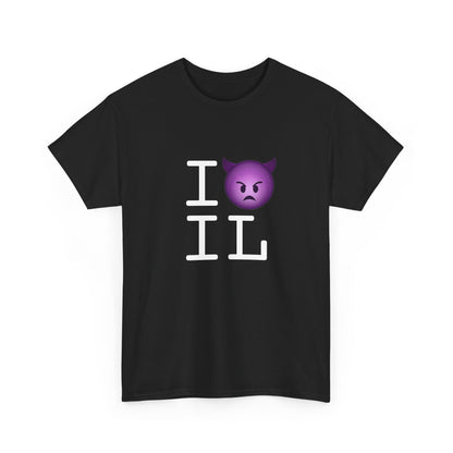 "I'm an Angry Devil about Illinois" Tee