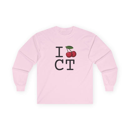 "I Cherry Connecticut" Long Sleeve Shirt