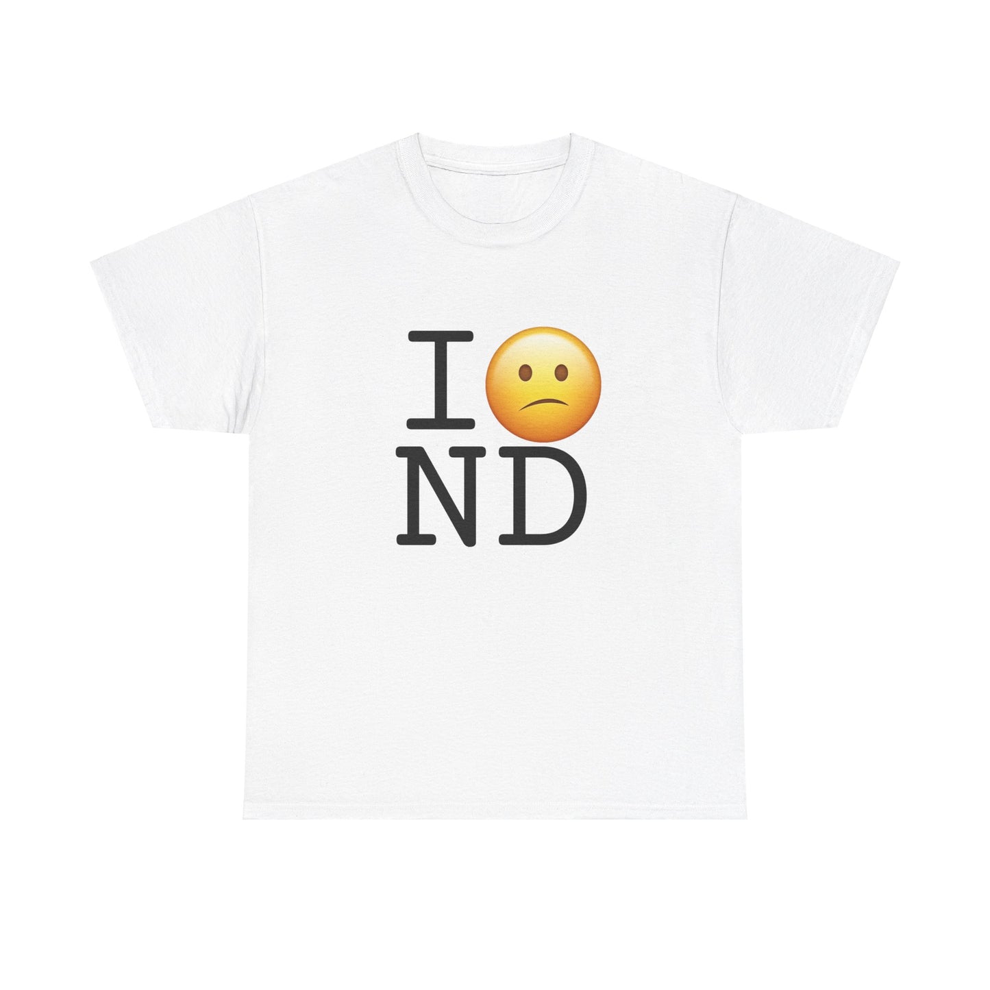 "I'm Confused by North Dakota" Tee