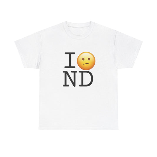 "I'm Confused by North Dakota" Tee