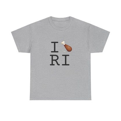 "I Chicken Drumstick Rhode Island" Tee