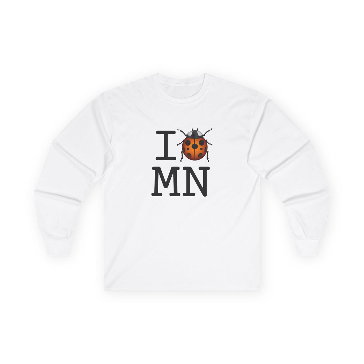 "I Ladybug Minnesota" Long Sleeve Shirt