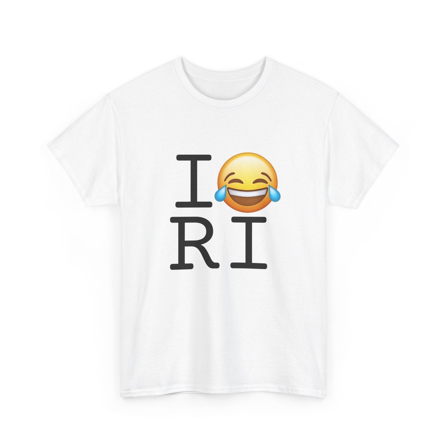 "I'm Laughing at Rhode Island" Tee