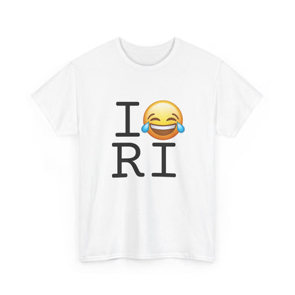 "I'm Laughing at Rhode Island" Tee