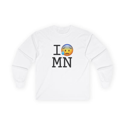 "I'm Anxiously Sweating in Minnesota" Long Sleeve Shirt