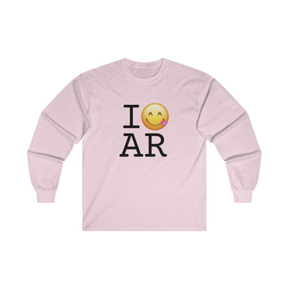 "I'm Hungry for Arkansas" Long Sleeve Shirt