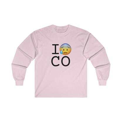 "I'm Anxiously Sweating in Colorado" Long Sleeve Shirt