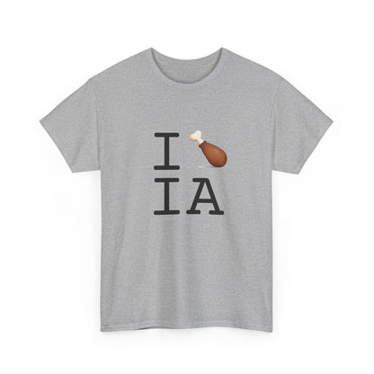 "I Chicken Drumstick Iowa" Tee
