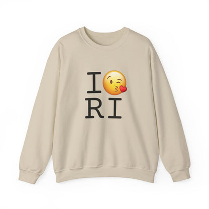 "I Blow a Kiss at Rhode Island" Sweatshirt