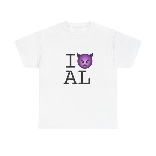 "I'm an Angry Devil about Alabama" Tee
