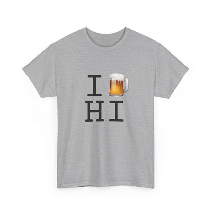 "I Beer Hawaii" Tee