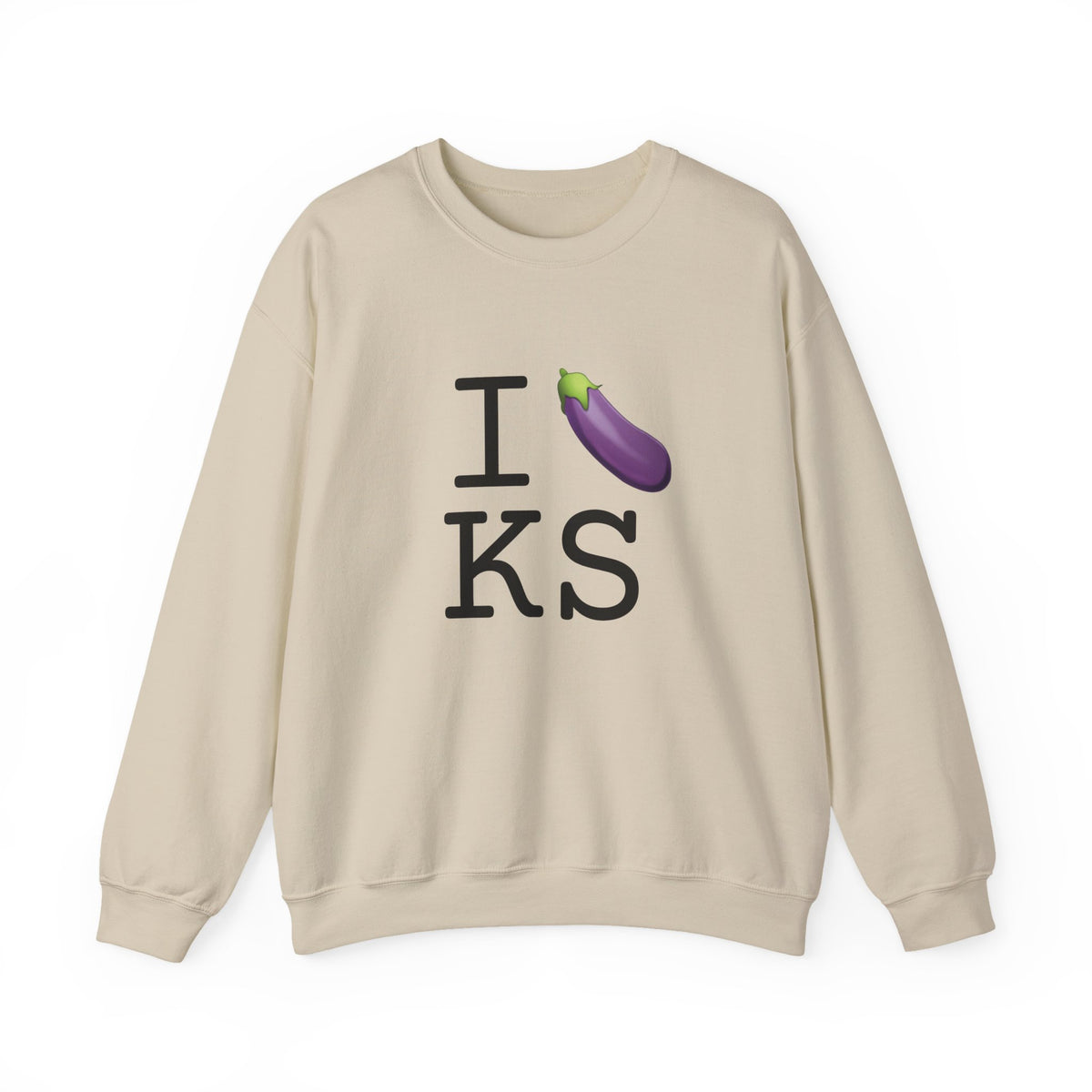 "I Eggplant Kansas" Sweatshirt