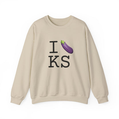 "I Eggplant Kansas" Sweatshirt
