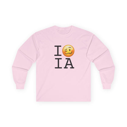 "I'm Drunk in Iowa" Long Sleeve Shirt