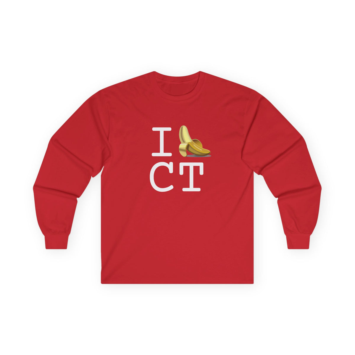 "I'm Bananas about Connecticut" Long Sleeve Shirt