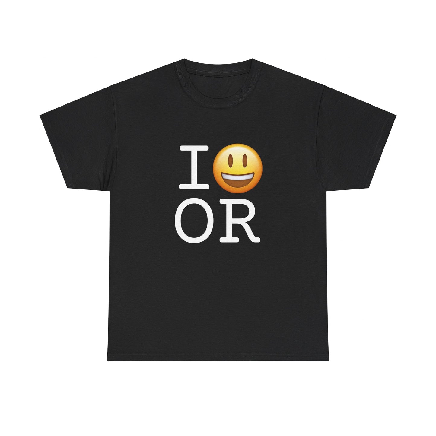 "I'm Happy about Oregon" Tee