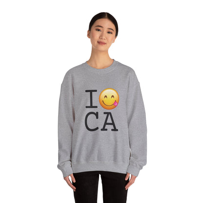 "I'm Hungry for California" Sweatshirt