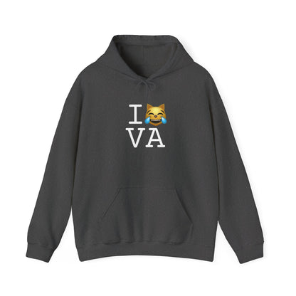 "I'm Laughing like a Cat at Virginia" Hoodie