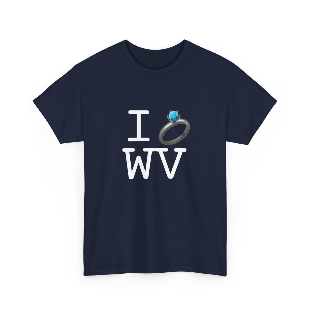 "I'm Married to (Diamond Ring) West Virginia" Tee