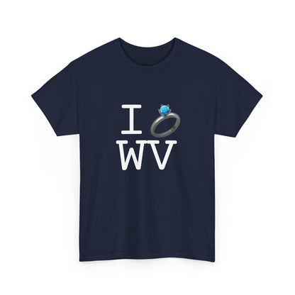 "I'm Married to (Diamond Ring) West Virginia" Tee