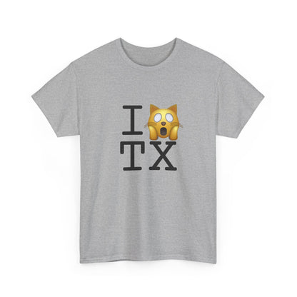 "I'm a Scaredy Cat about Texas" Tee