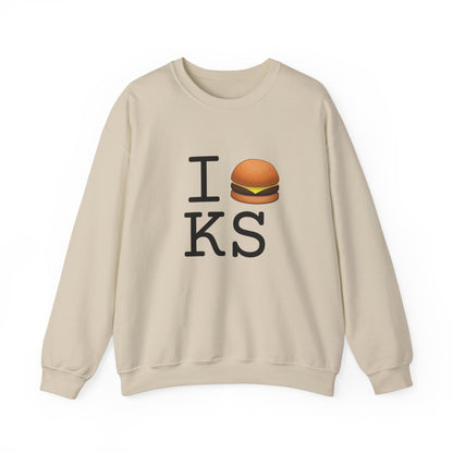"I Cheeseburger Kansas" Sweatshirt