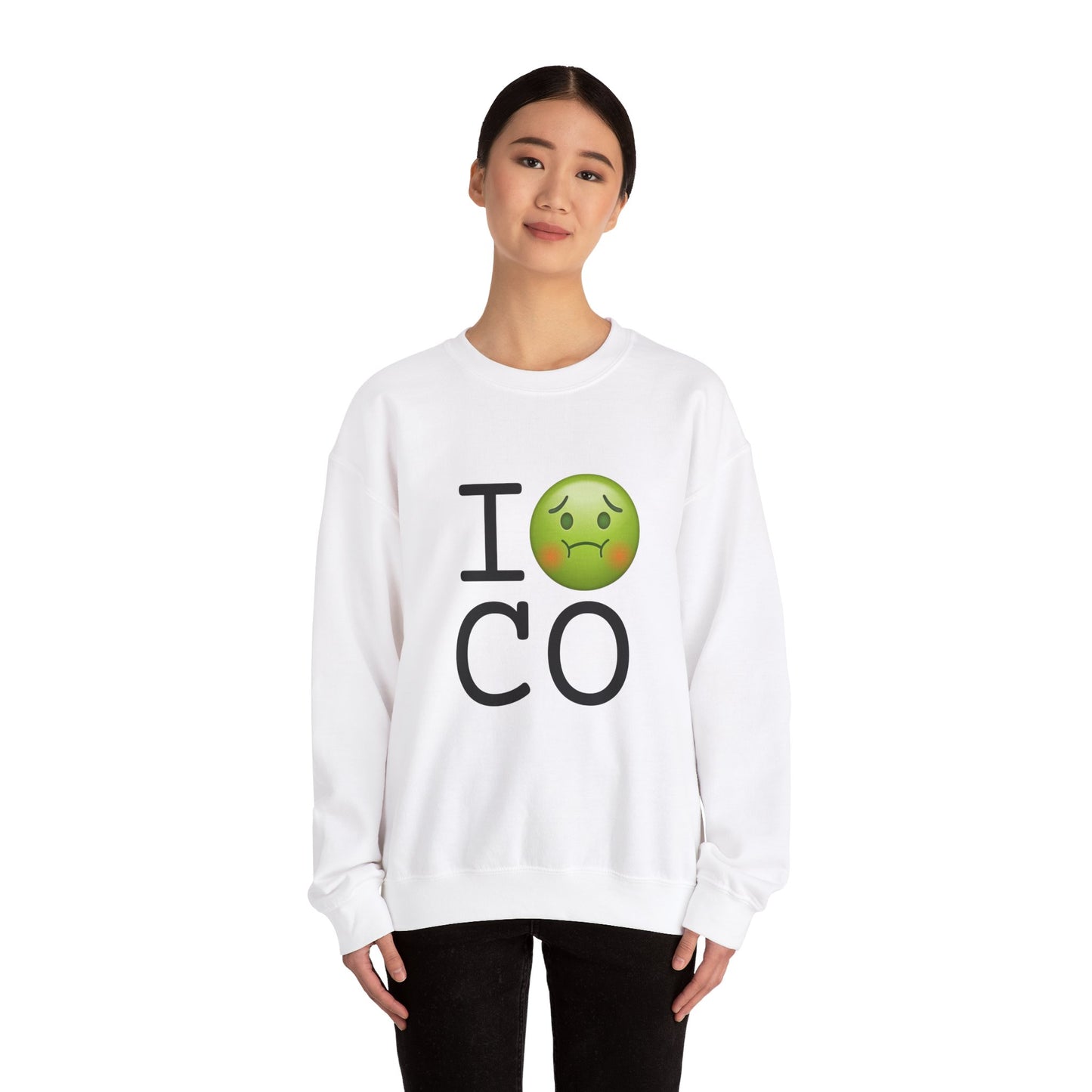 "I'm Nauseous about Colorado" Sweatshirt