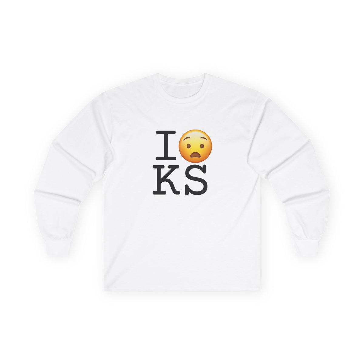 "I'm Anguished about Kansas" Long Sleeve Shirt