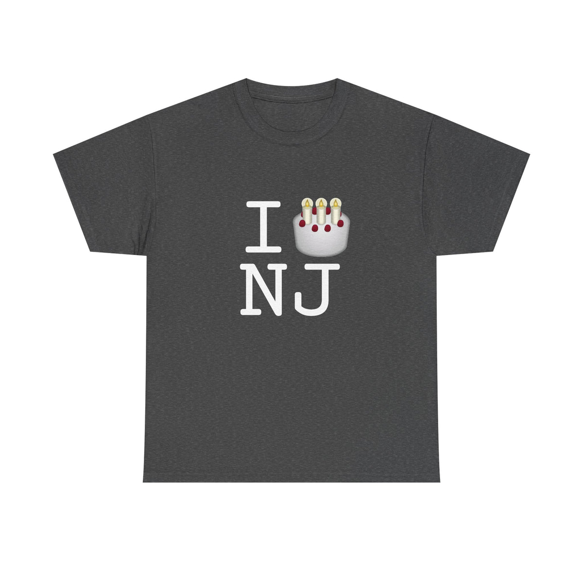 "I Birthday Cake New Jersey" Tee