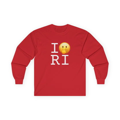 "I Messed Up (Oops) in Rhode Island" Long Sleeve Shirt