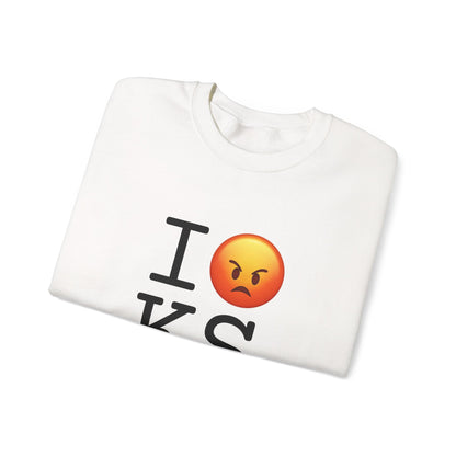 "I'm Angry about Kansas" Sweatshirt