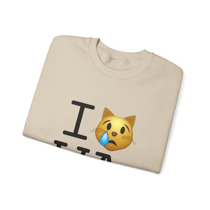 "I'm a Crying Cat about Washington" Sweatshirt